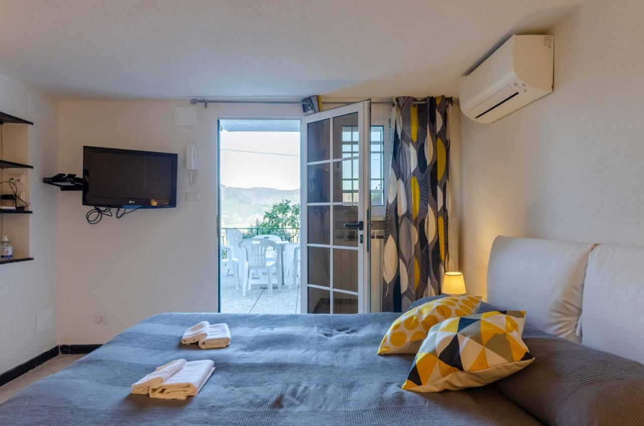 Al Rifugio Di San Massimo, Beautiful Studio With Terrace Surrounded By Nature In Rapallo Exteriör bild