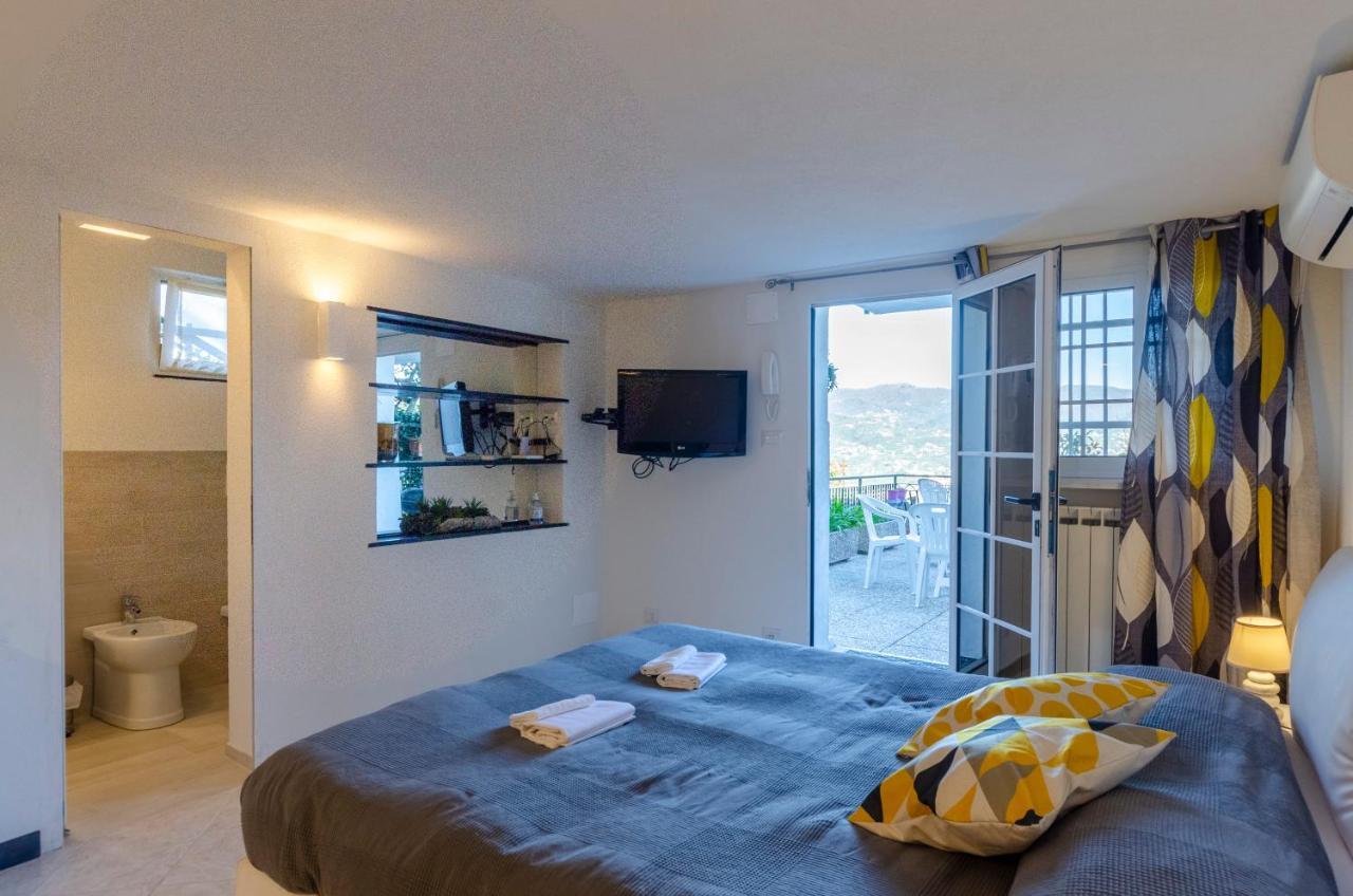 Al Rifugio Di San Massimo, Beautiful Studio With Terrace Surrounded By Nature In Rapallo Exteriör bild